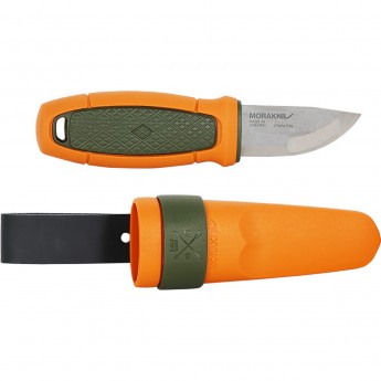 Нож MORAKNIV ELDRIS HUNTING нержавеющая сталь зелёный/оранжевый